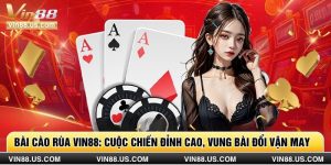 Bài Cào Rùa Vin88: Cuộc Chiến Đỉnh Cao, Vung Bài Đổi Vận May