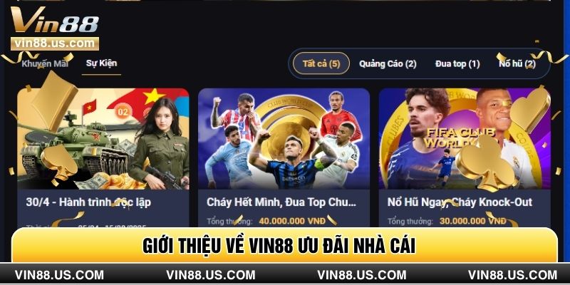 Giới thiệu về vin88 ưu đãi nhà cái